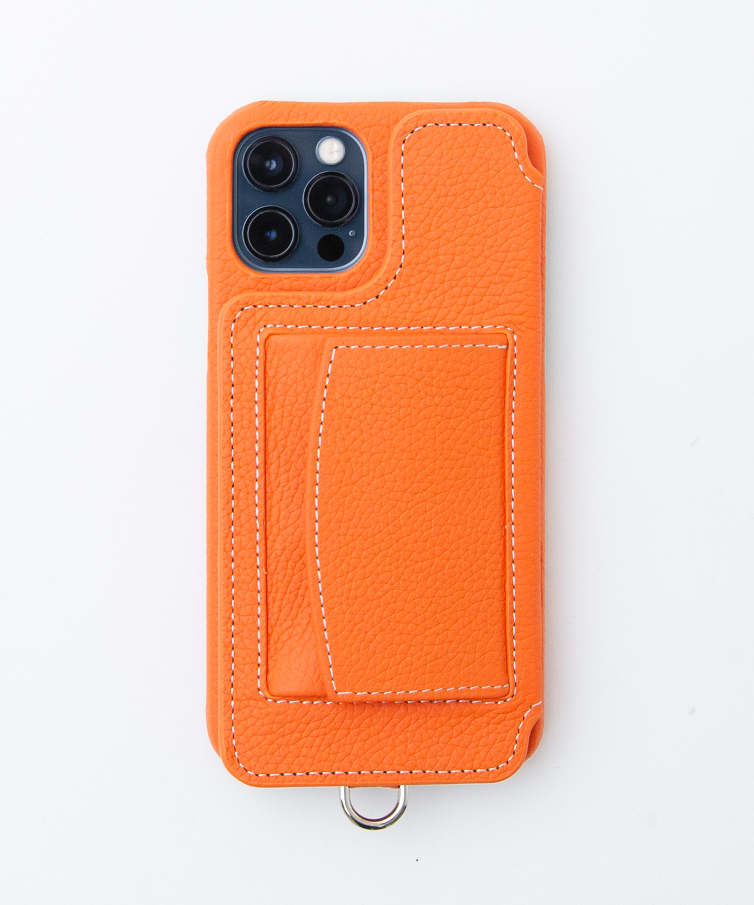 POCHE iPhone12Pro-iPhone12 NO BUTTONS/ORANGE